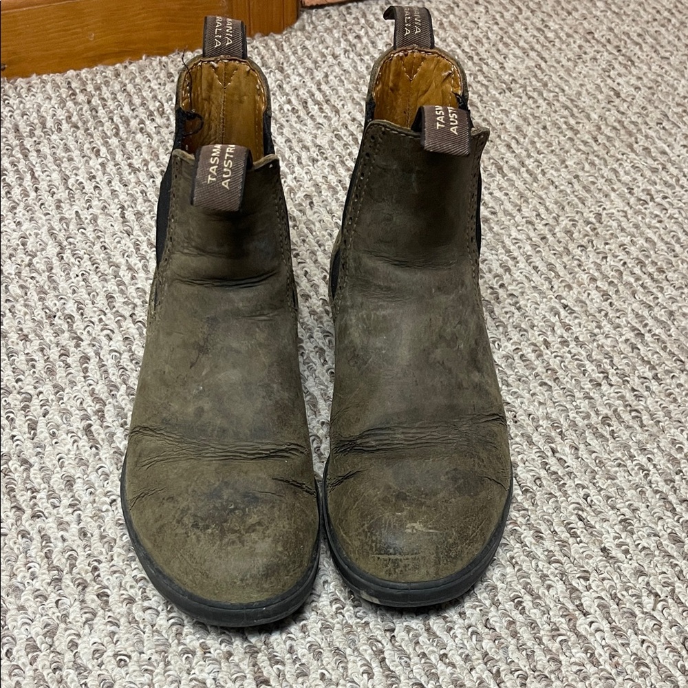 Blundstone Brown Leather Ankle Boots